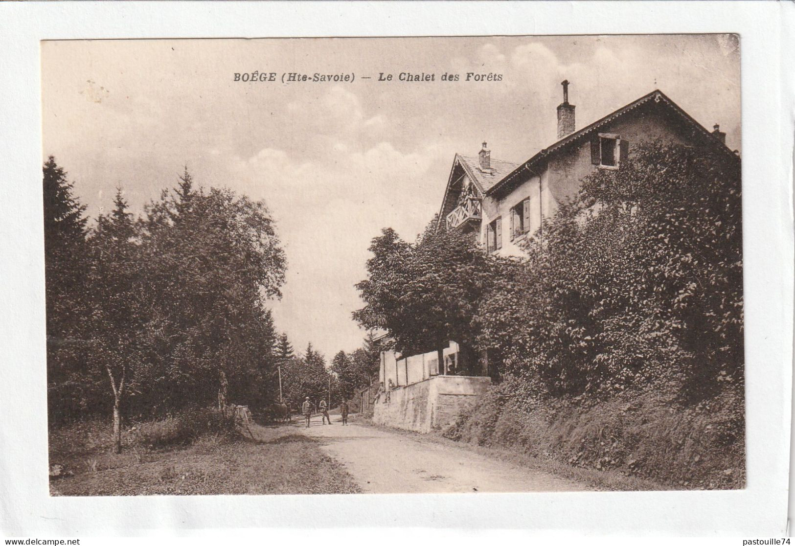 CPA :  14 X 9  -  BOËGE  -  Le  Chalet Des Forêts - Boëge