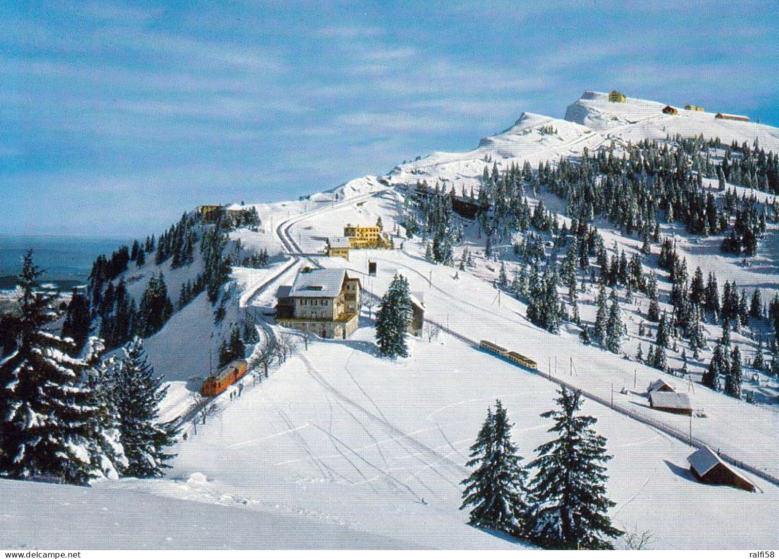 1 AK Schweiz * Rigi-Staffel Und -Kulm 1800 M Mit Vitznau- Und Arth-Rigi-Bahnen - Kanton Luzern * - Luzern