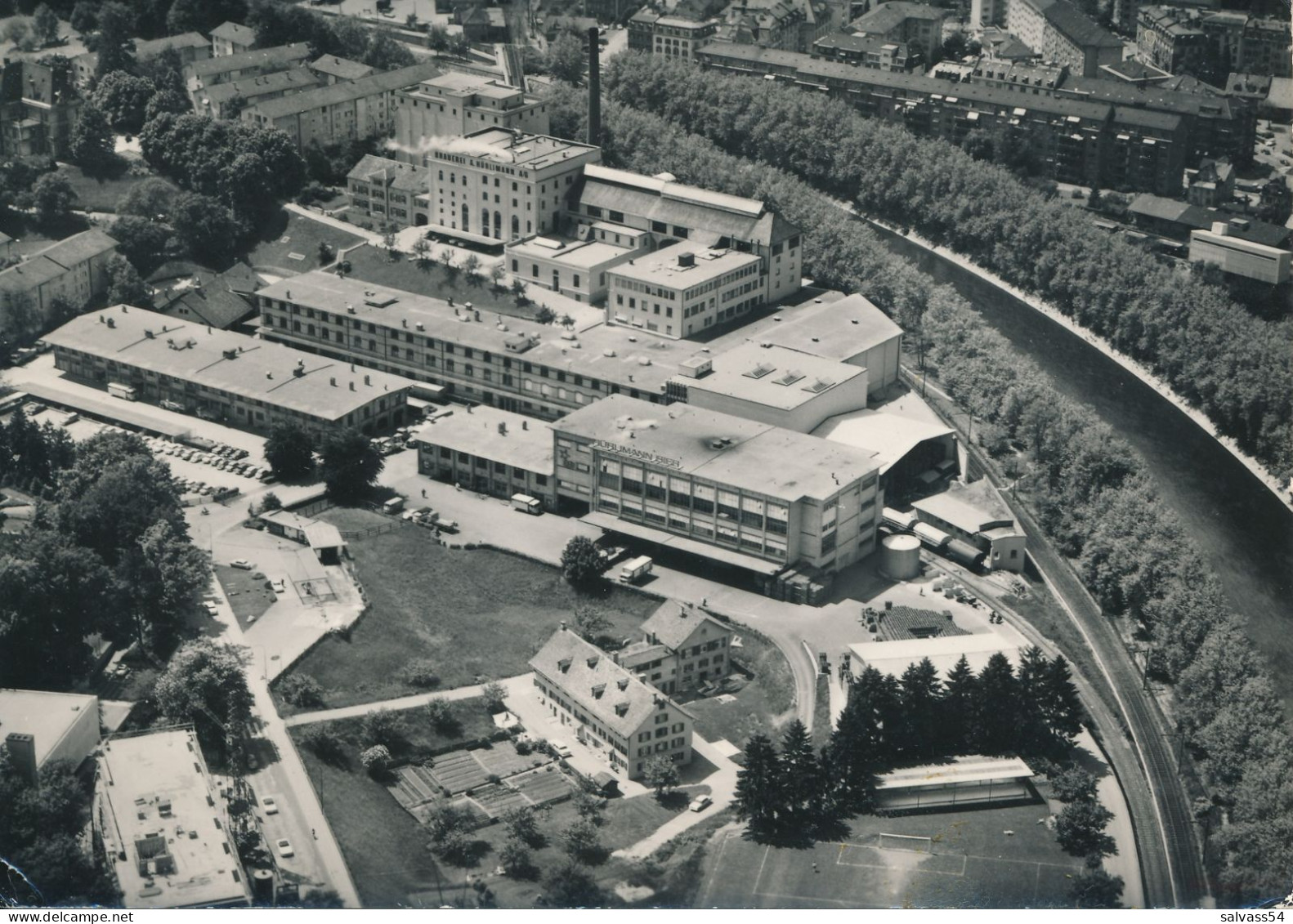 SUISSE - SCHWEIZ - SWITZERLAND - SVIZZERA - Fliegeraufnahme Der Brauerei A. Hürlimann AG, ZÜRICH (1974) - Zürich