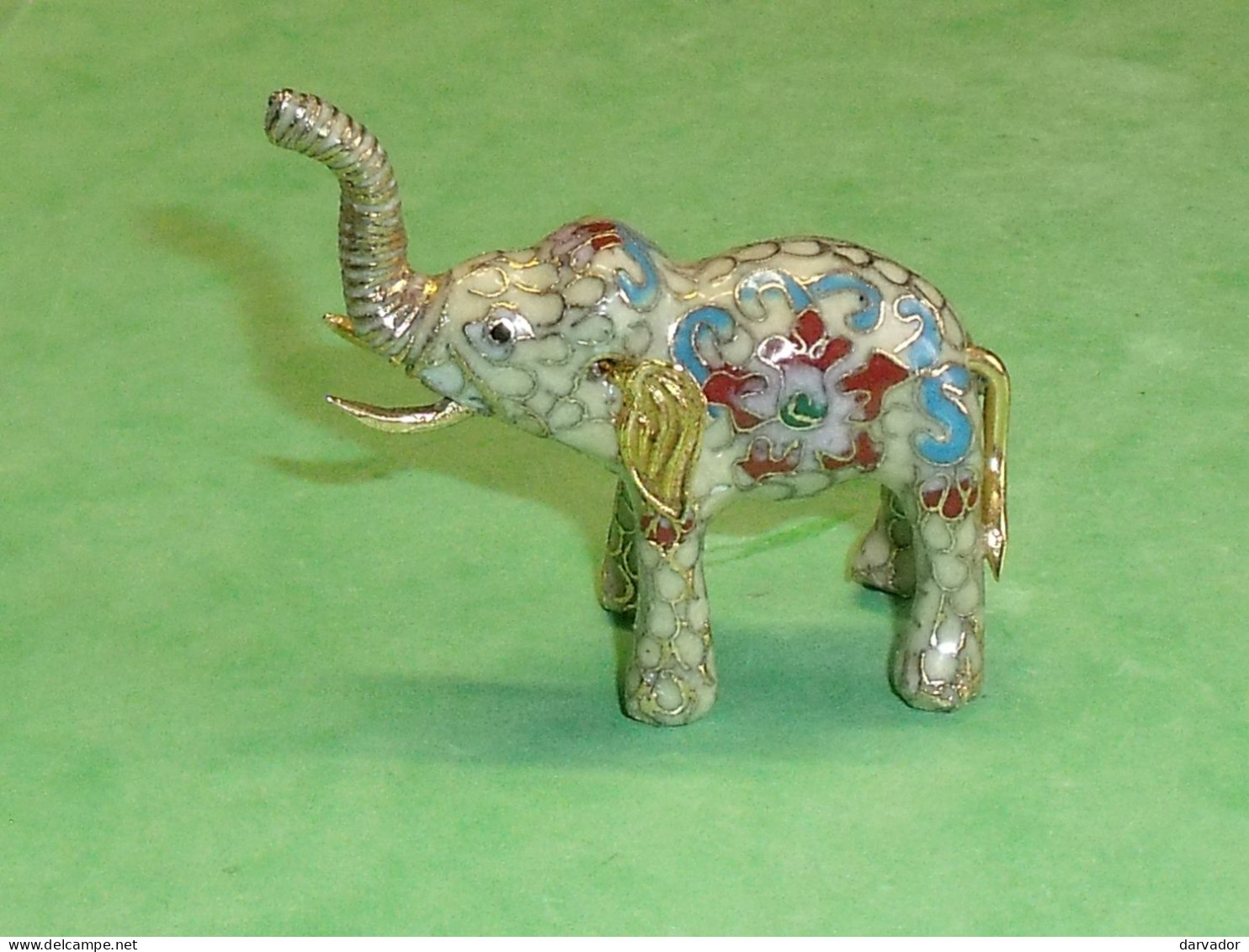 Fèves / Fève / Animaux : éléphant Métal ( Gros Sujet 5 / 5 Cm )   T211 - Dieren