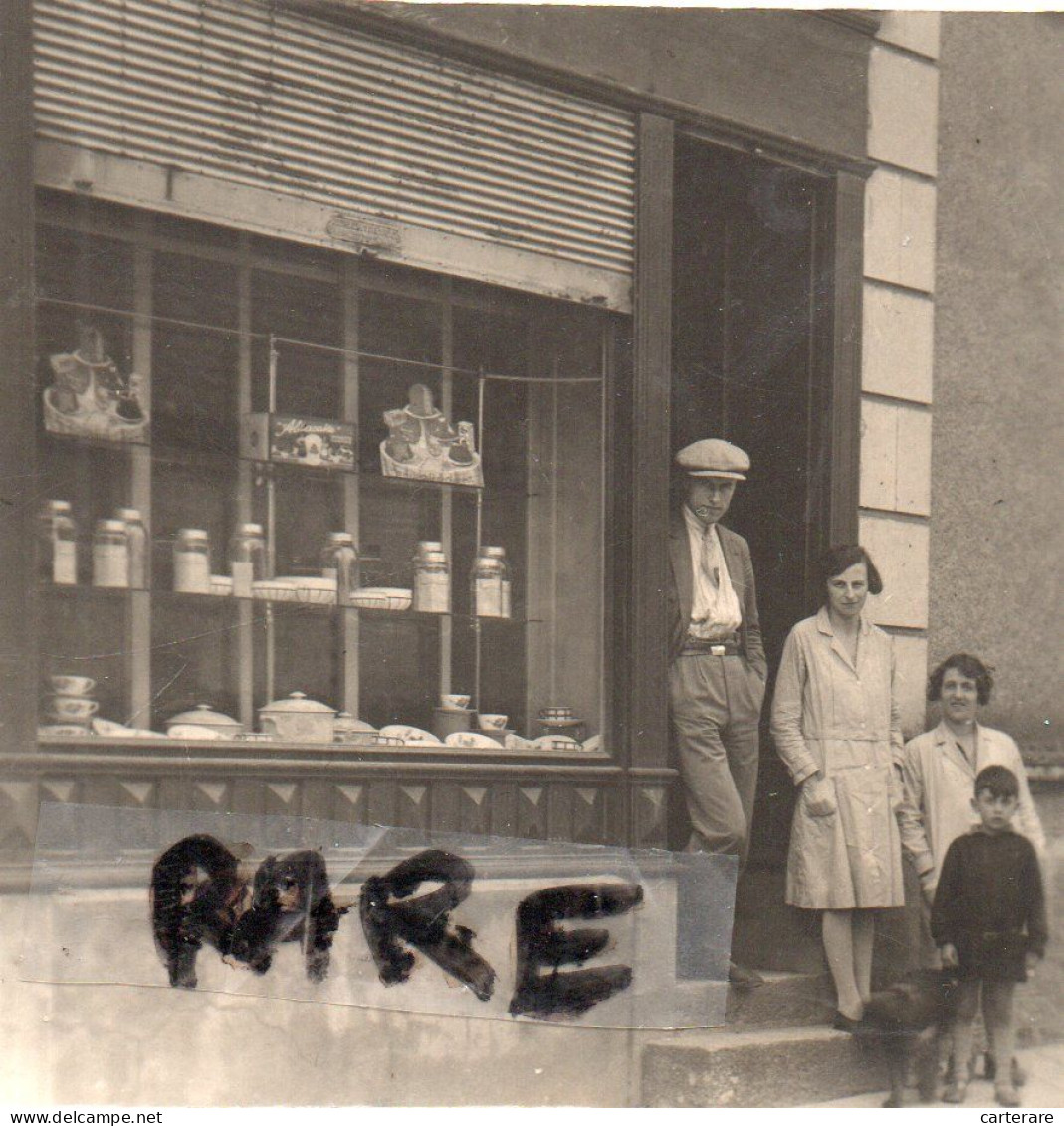 PHOTO ANCIENNE,18,CHER,VIERZON,RUE DE LA REPUBLIQUE,COMMERCE,RARE - Luoghi