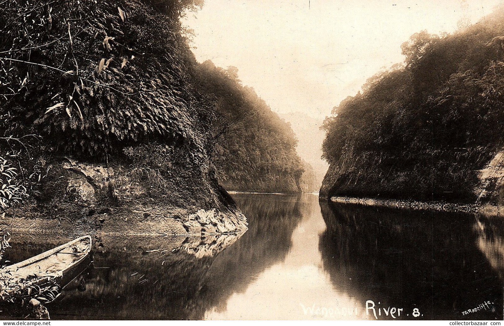 Wanganui River Radcliffe Photographer Ca 1910 FGR Series Real Photograph Number  8 - Neuseeland