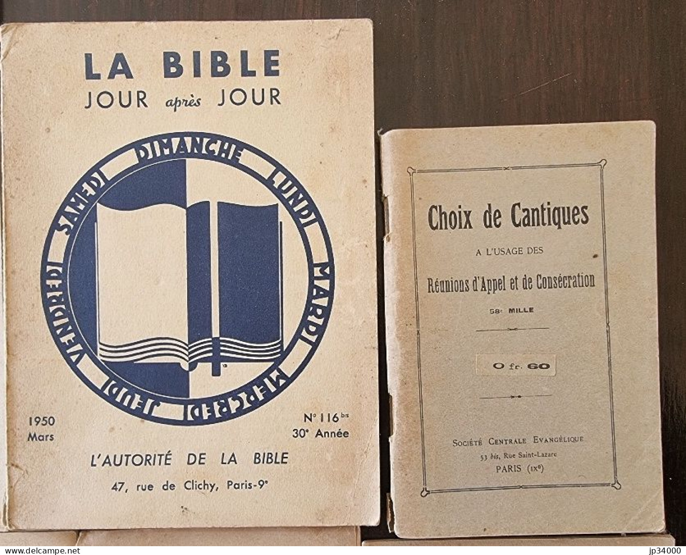 OPUSCULES RELIGIEUX. Lot De 9 Différents. Epoque Années 20-40 - Religión