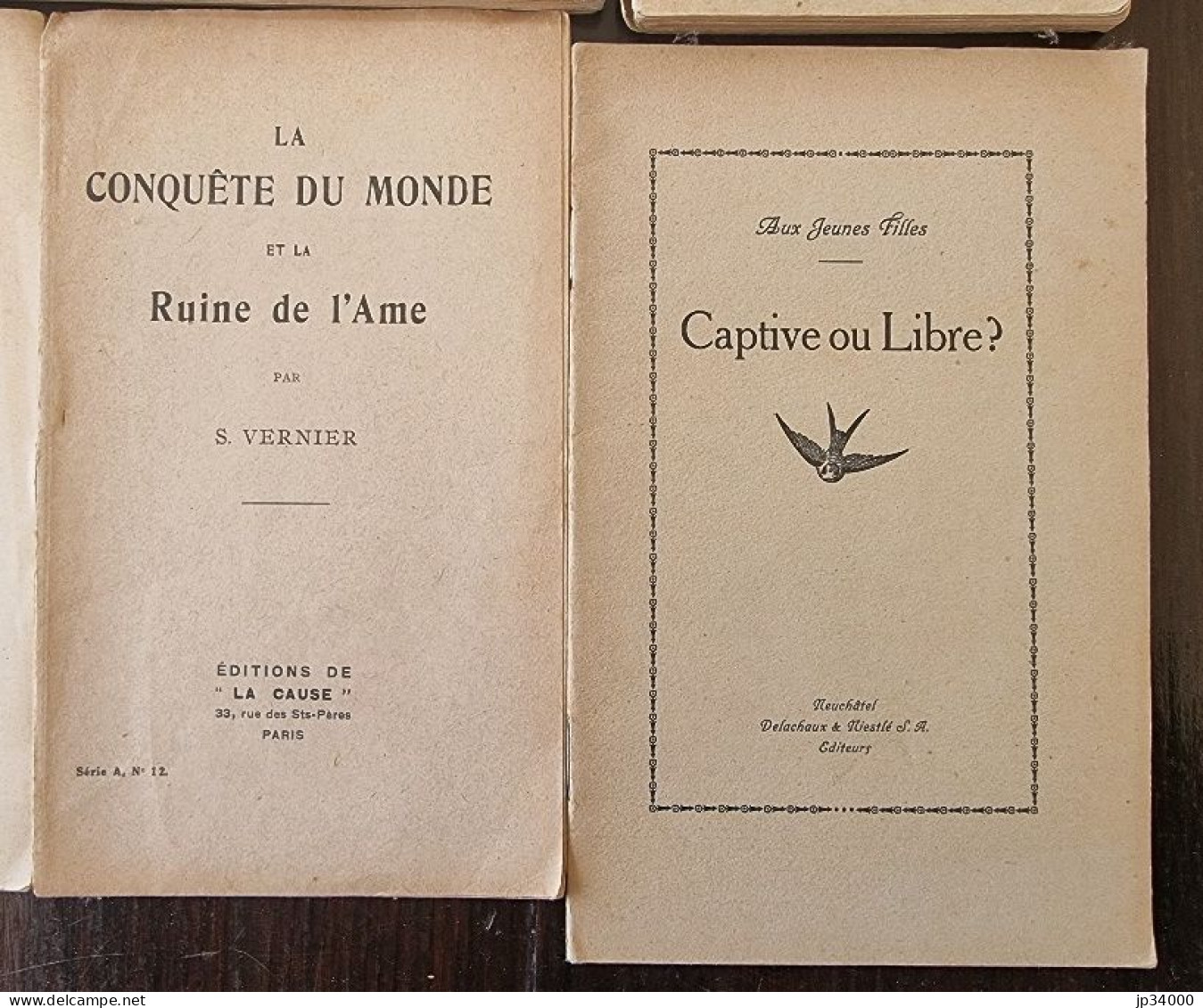 OPUSCULES RELIGIEUX. Lot De 9 Différents. Epoque Années 20-40 - Religión