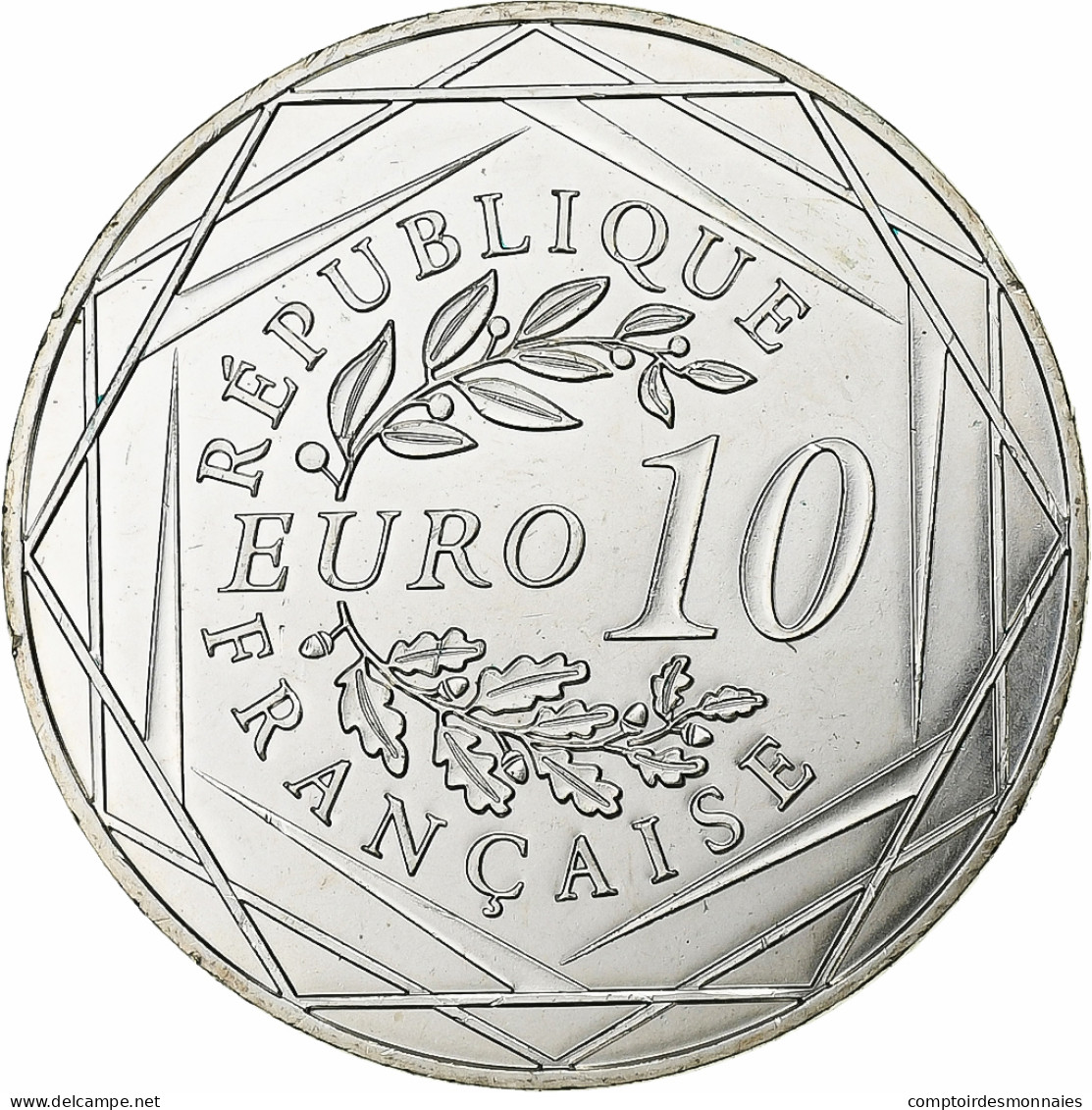 France, 10 Euro, 2014, SPL, Argent - Francia