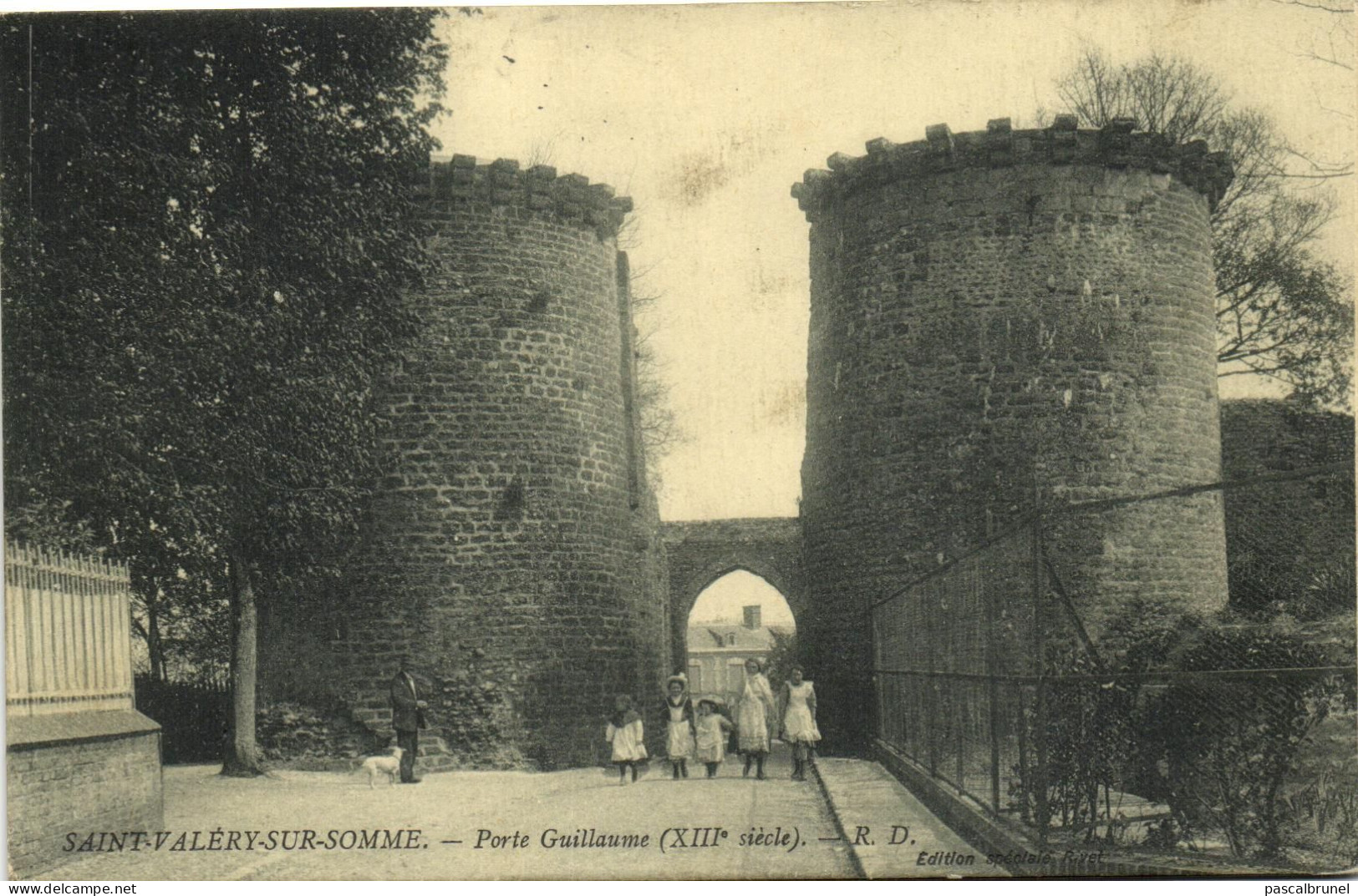 SAINT VALERY SUR SOMME - PORTE GUILLAUME - Saint Valery Sur Somme