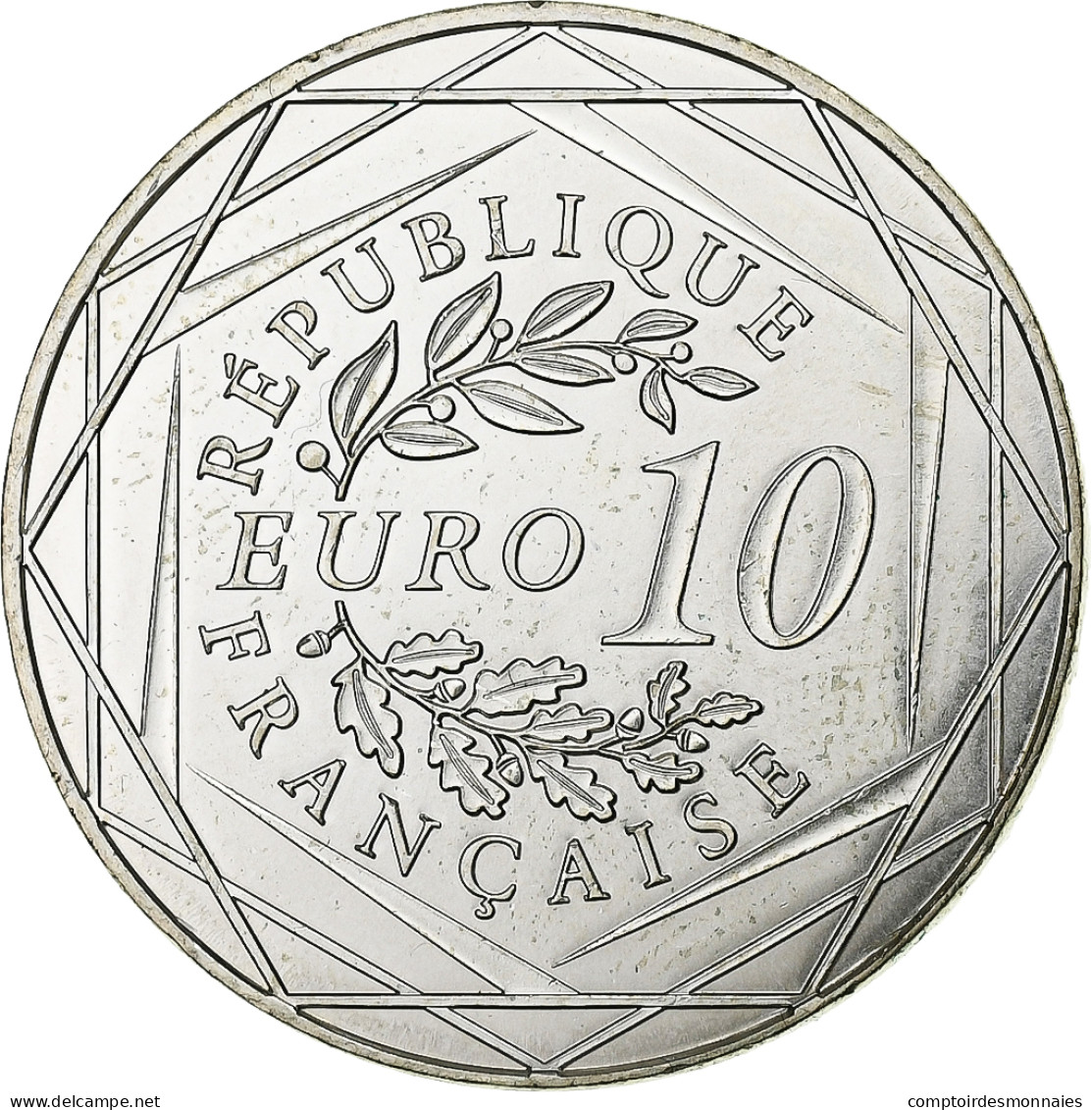 France, 10 Euro, Centenaire Du Décès D'Auguste Rodin, 2017, Monnaie De Paris - Francia