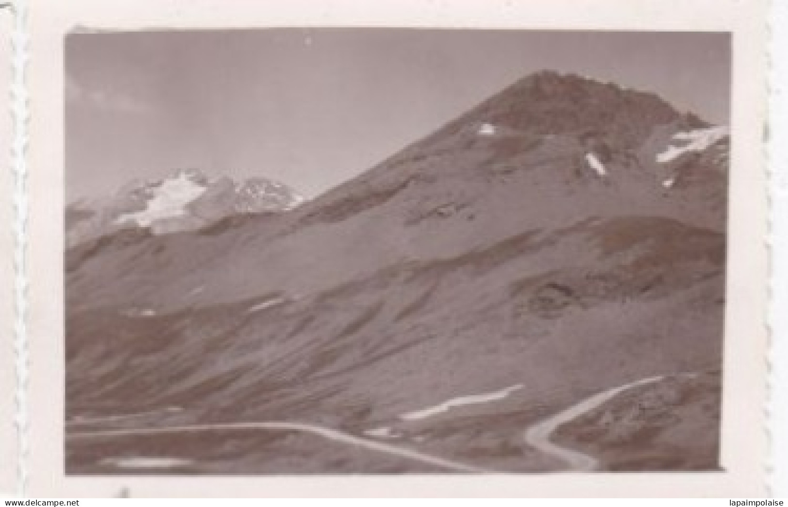 4 Photos Bourg St Maurice  Col De L'iseran Aiguille De La Grande Sassiere Aiguille Pers  Glacier Pissaillas Réf 29794 - Anonieme Personen