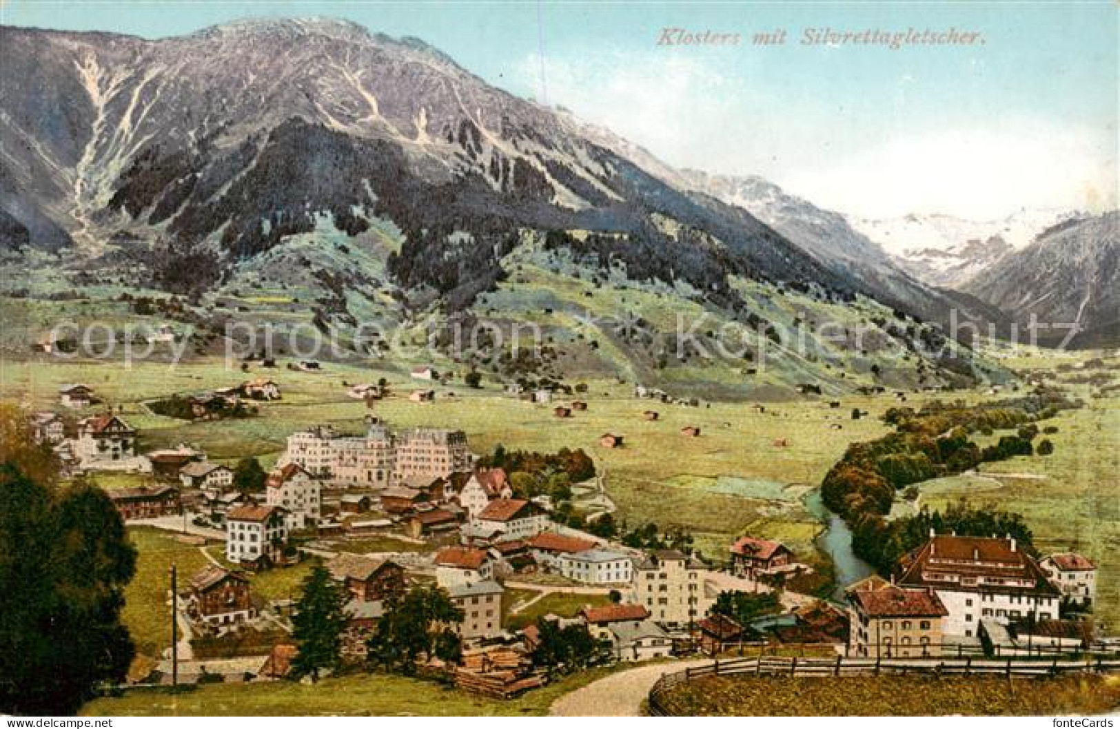 13802424 Klosters GR Mit Silvrettagletscher Klosters GR - Otros & Sin Clasificación