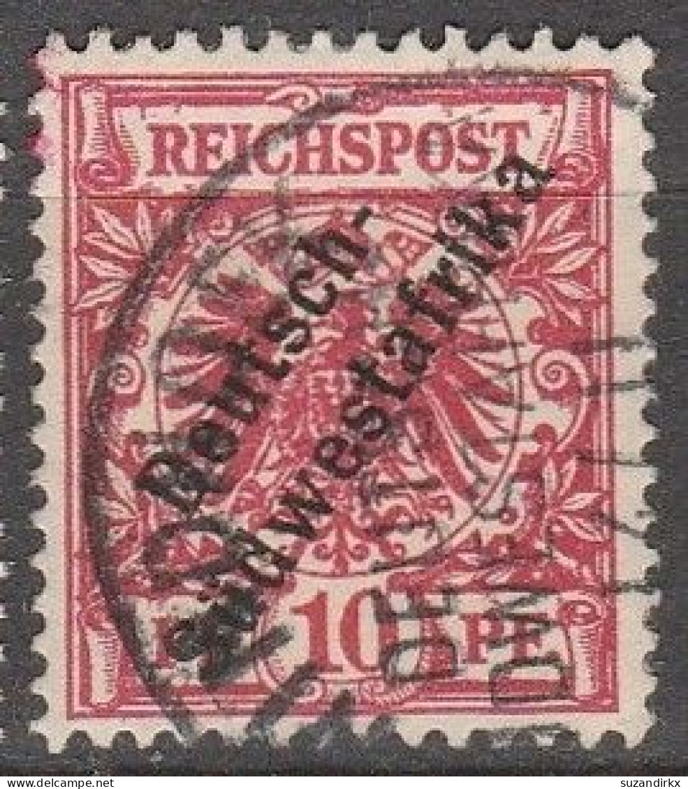 Deutsch SüdWest-Afrika   .    Michel   .   7  .  9 Marken  (9 Scans)     .     O     .      Gestempelt - Sud-Ouest Africain Allemand