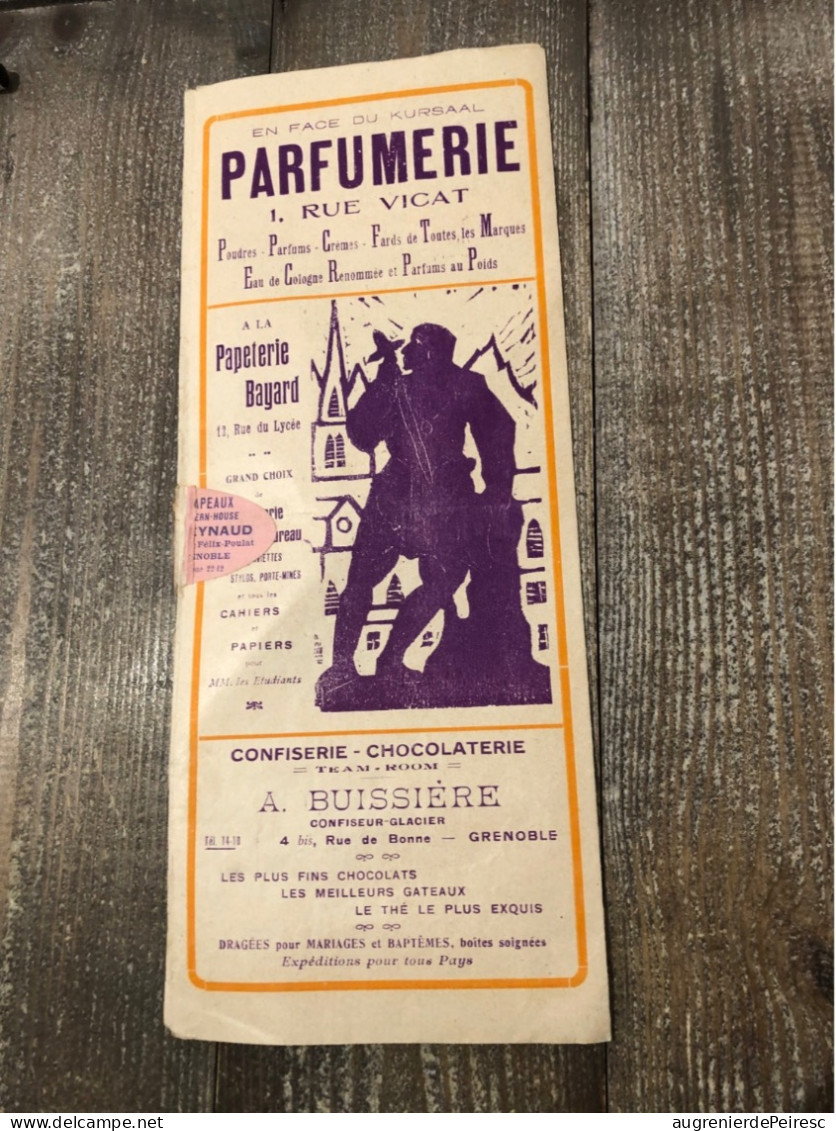 Programme Du Casino Kursall De Grenoble 1923-24 - Programs