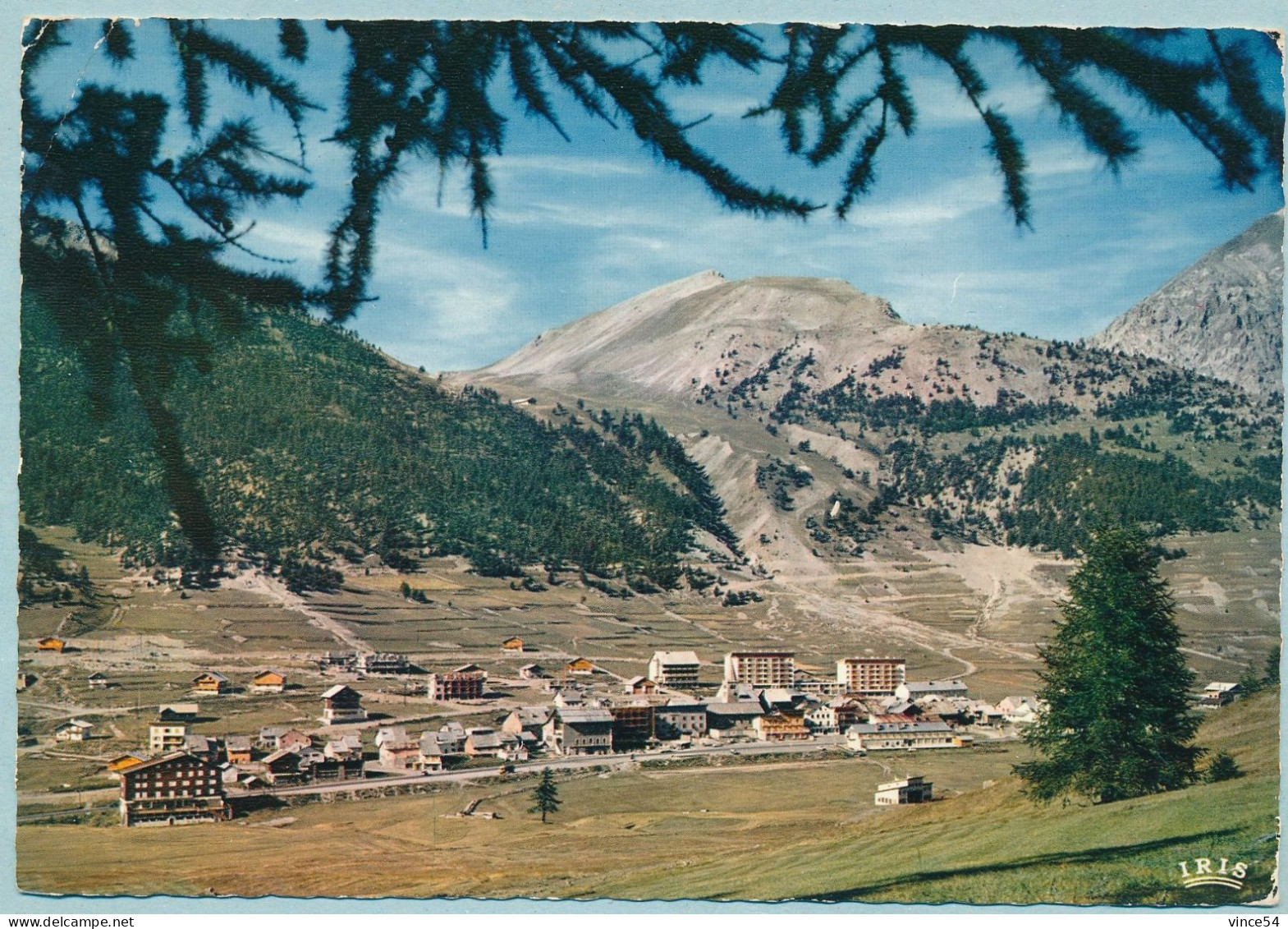 MONTGENEVRE - à La Frontière Franco-Italienne. Vue Générale, Les Pentes Du Chalvet - Andere & Zonder Classificatie