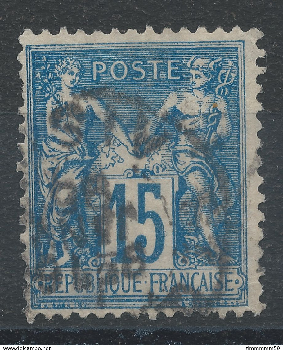 Lot N°82753   N°101, Oblitéré Cachet à Date à Déchiffrer - 1876-1898 Sage (Type II)