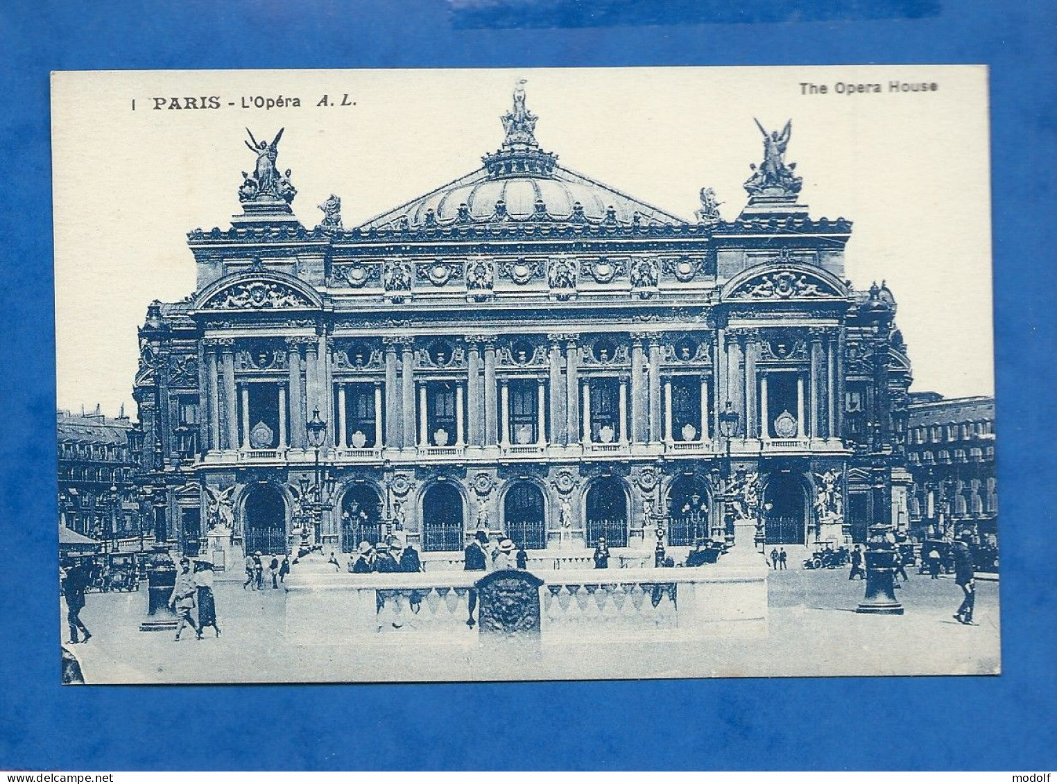 CPA - 75 - Paris - L'Opéra - Animée - Non Circulée - Gerbeviller