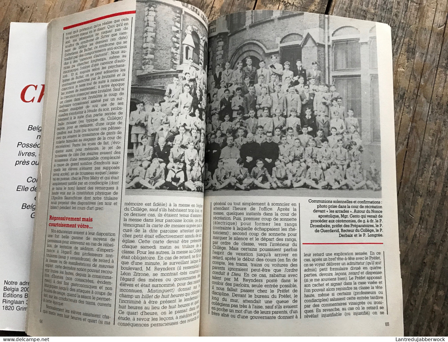 BELGIA 2000 N°1 Toute L'histoire De Belgique Les Jésuites Belges - Les Origines De L'état Belge Charle Roy Régionalisme - Belgique