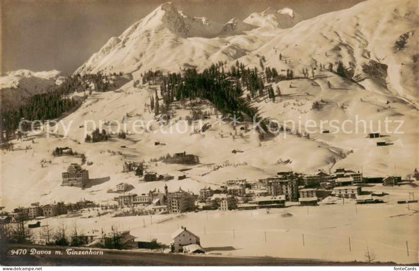 13802270 Davos GR Mit Tinzenhorn Davos GR - Andere & Zonder Classificatie