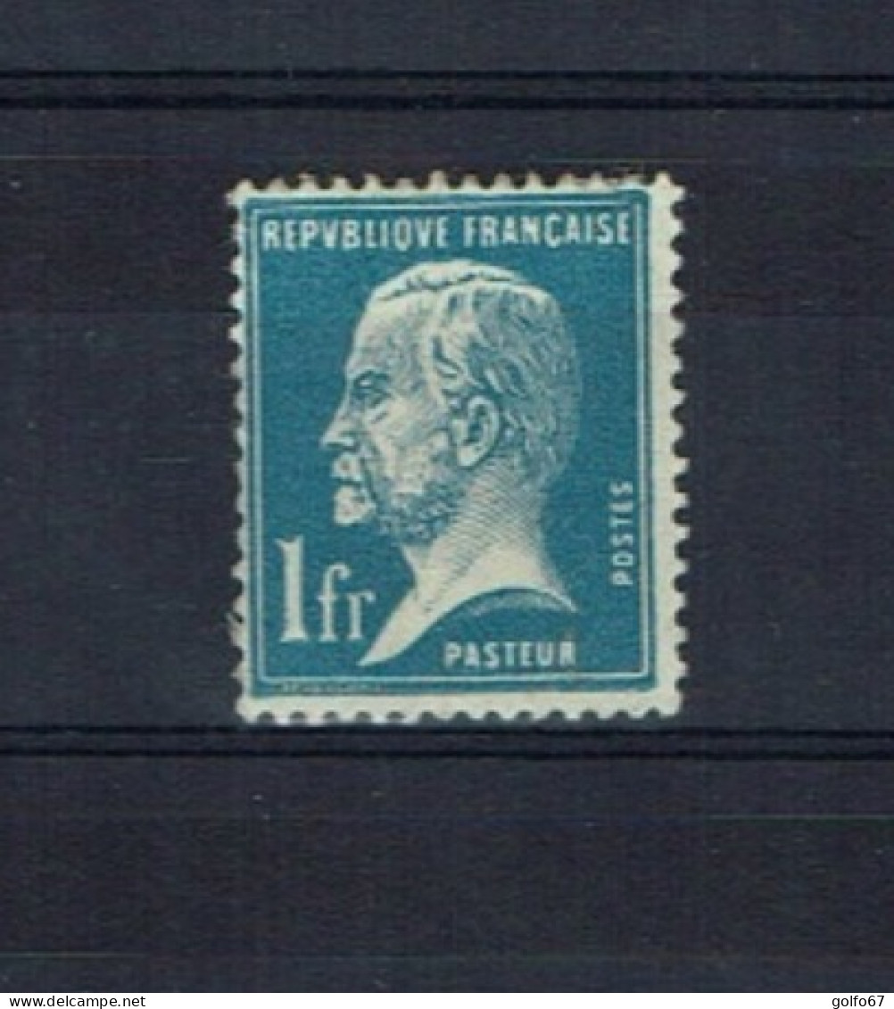 FRANCE 1923-26 Y&T N° 179 NEUF* Traces (0500) - 1922-26 Pasteur