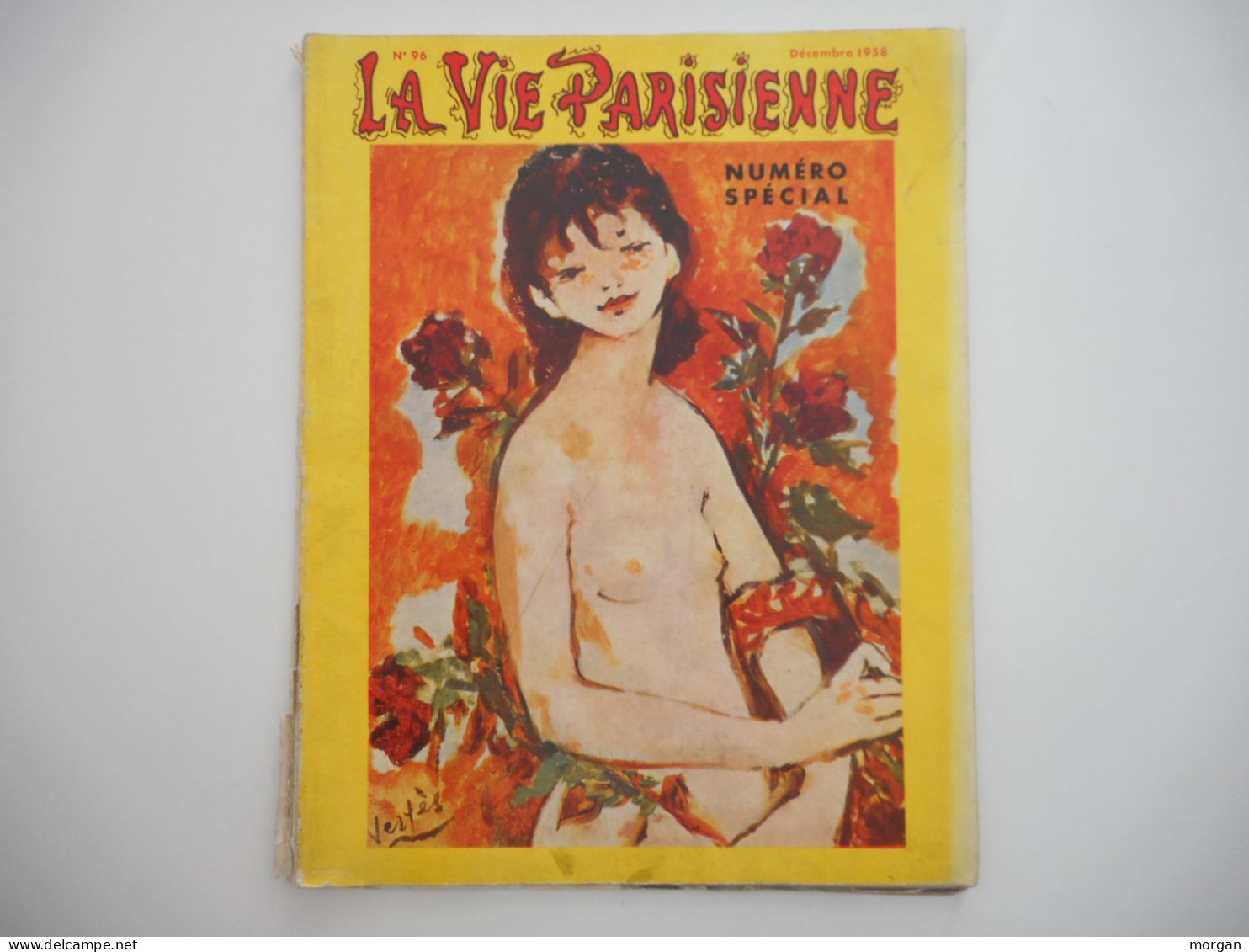 EROTISME, PIN UPS, LA VIE PARISIENNE DECEMBRE 1958, 10 DESSINS DE TOUCHAGUES - Unclassified