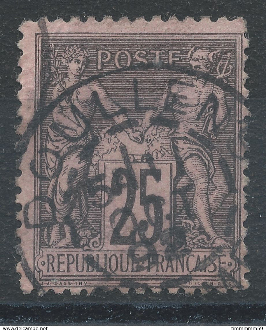 Lot N°82754   N°97, Oblitéré Cachet à Date De DOULLENS "SOMME" - 1876-1898 Sage (Type II)