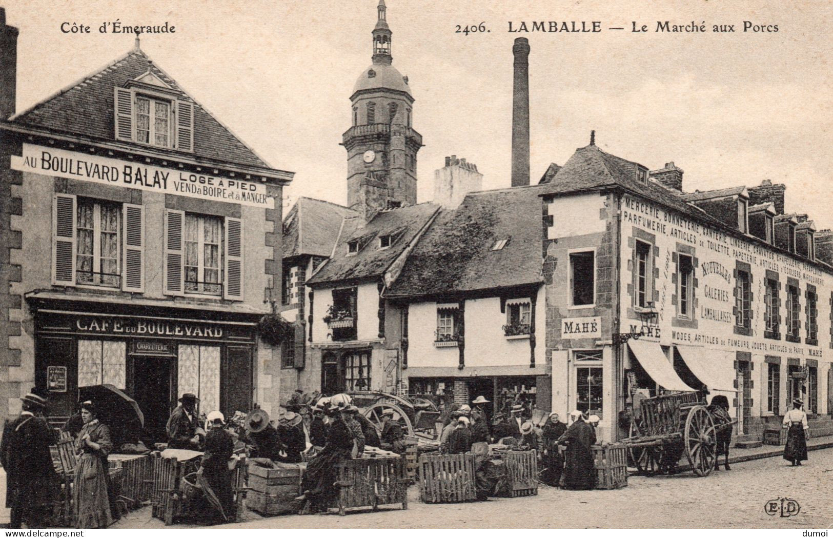 LAMBALLE   -  Le Marché Aux Porcs - Lamballe