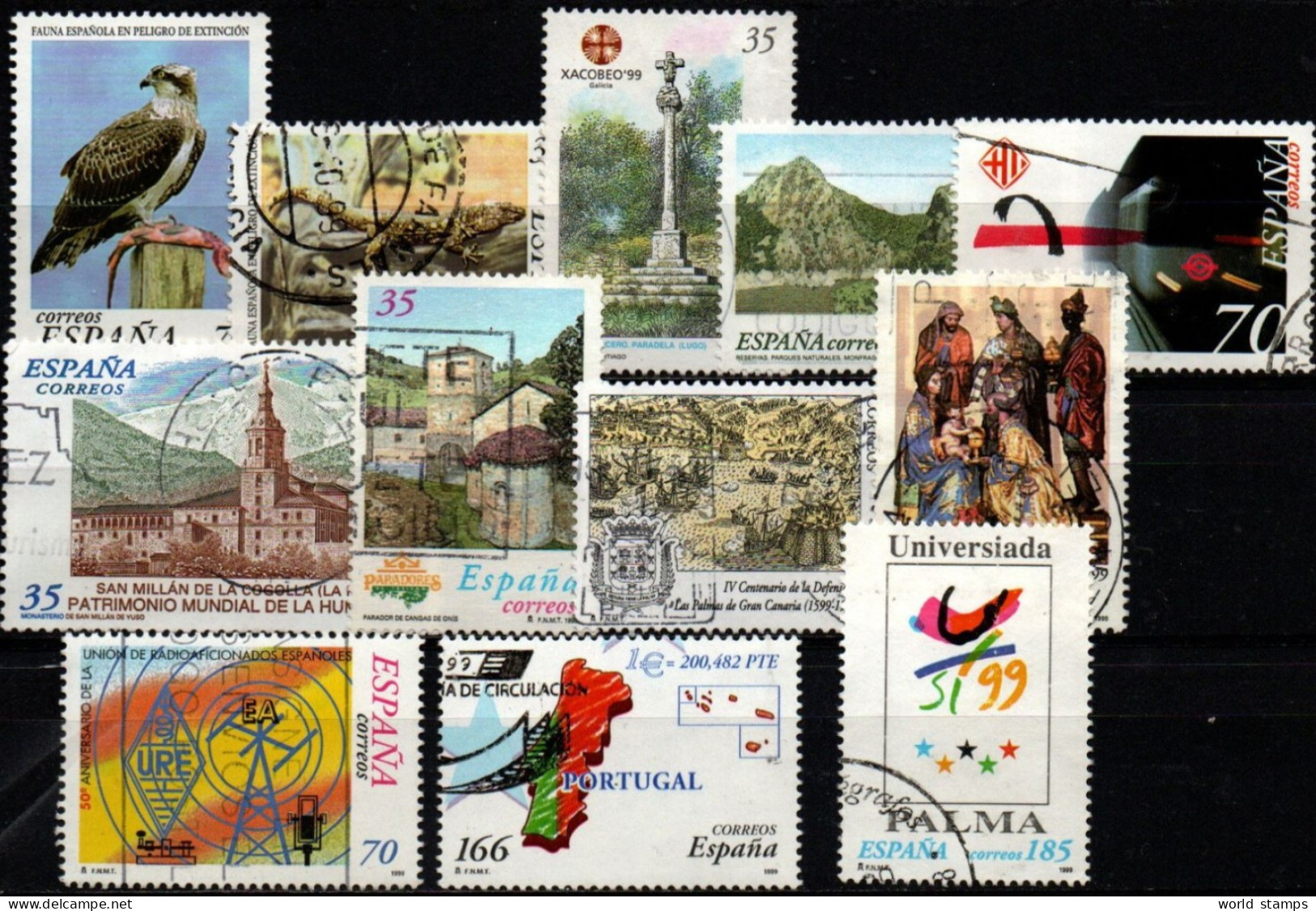 ESPAGNE 1999 O - Used Stamps