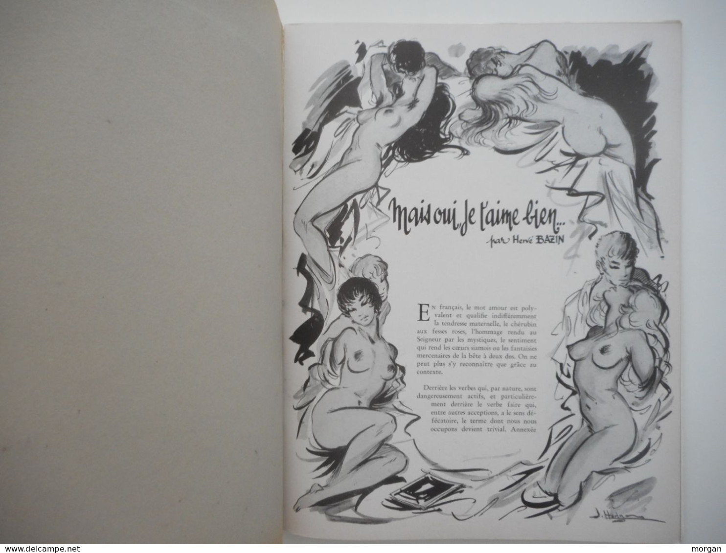 EROTISME, PIN UPS, LA VIE PARISIENNE DECEMBRE 1957, LA DANSE DESSINS ANDRE MICHEL - Non Classificati