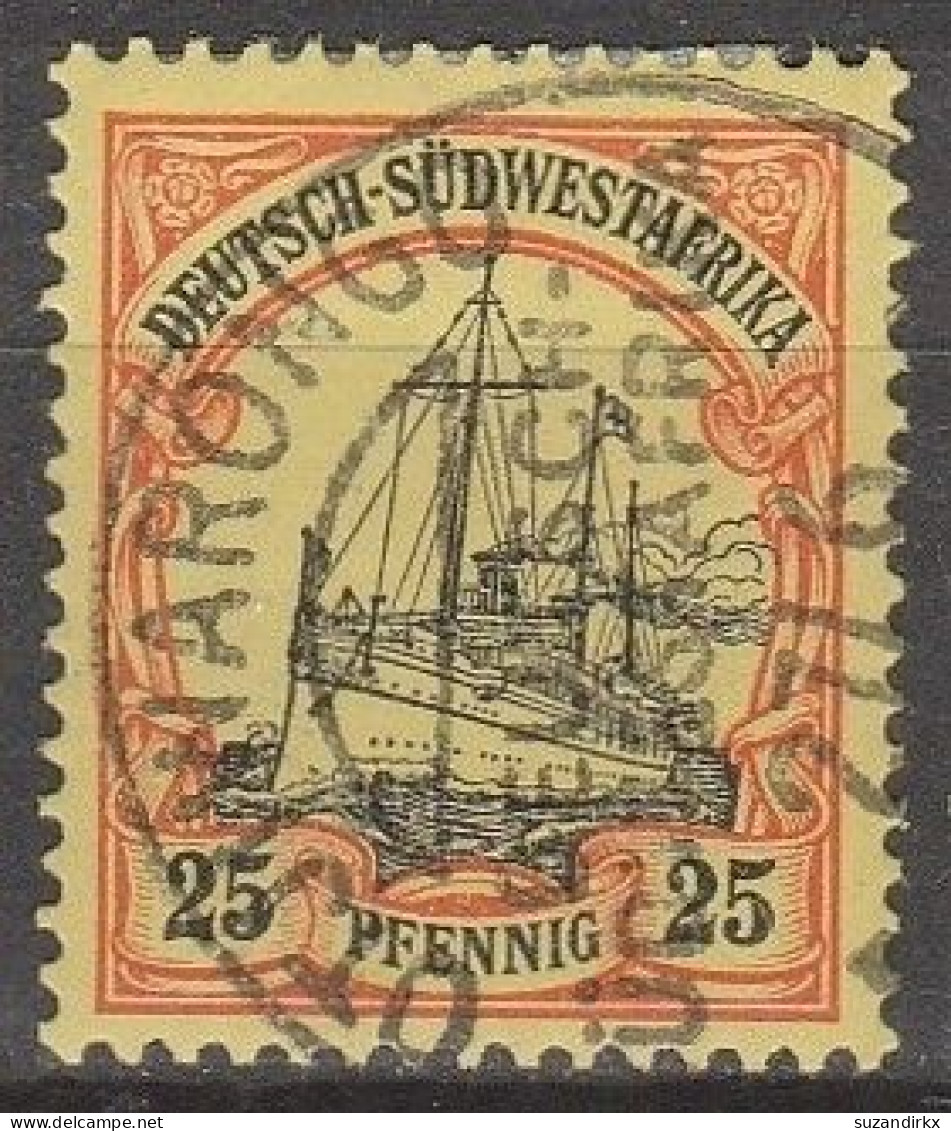 Deutsch SüdWest-Afrika   .    Michel   .   15      .     O     .      Gestempelt - German South West Africa