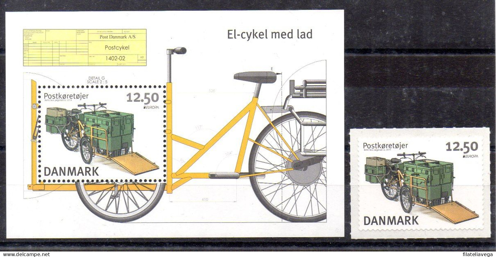 Dinamarca Series Nº Yvert 1710 + 1711 ** - Unused Stamps