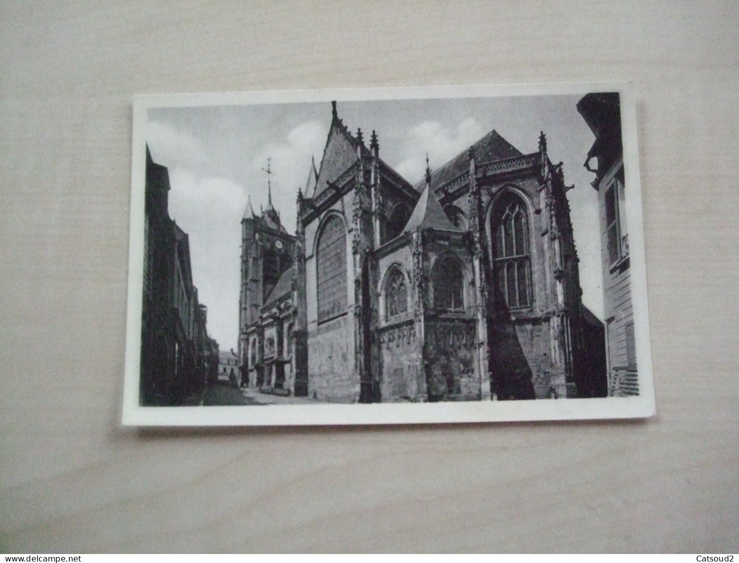 Carte Postale Ancienne AUMALE Abside De L'église - Aumale