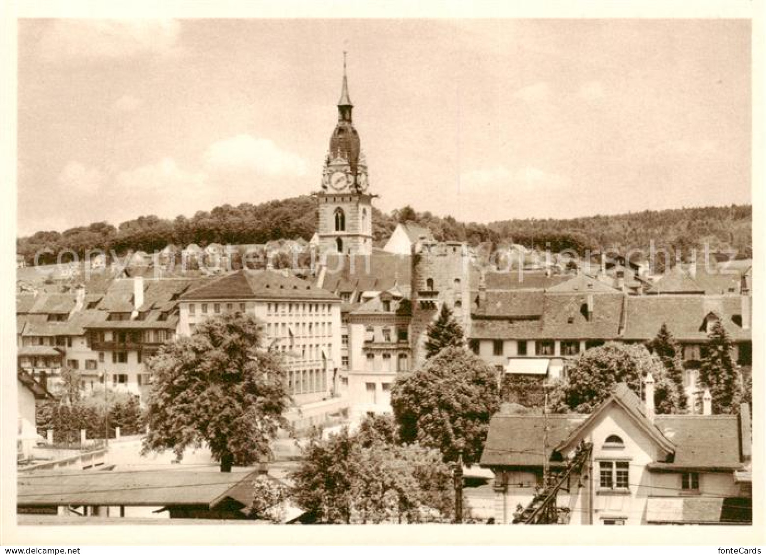 13801052 Zofingen AG Alter Folterturm Und Kirche  - Autres & Non Classés