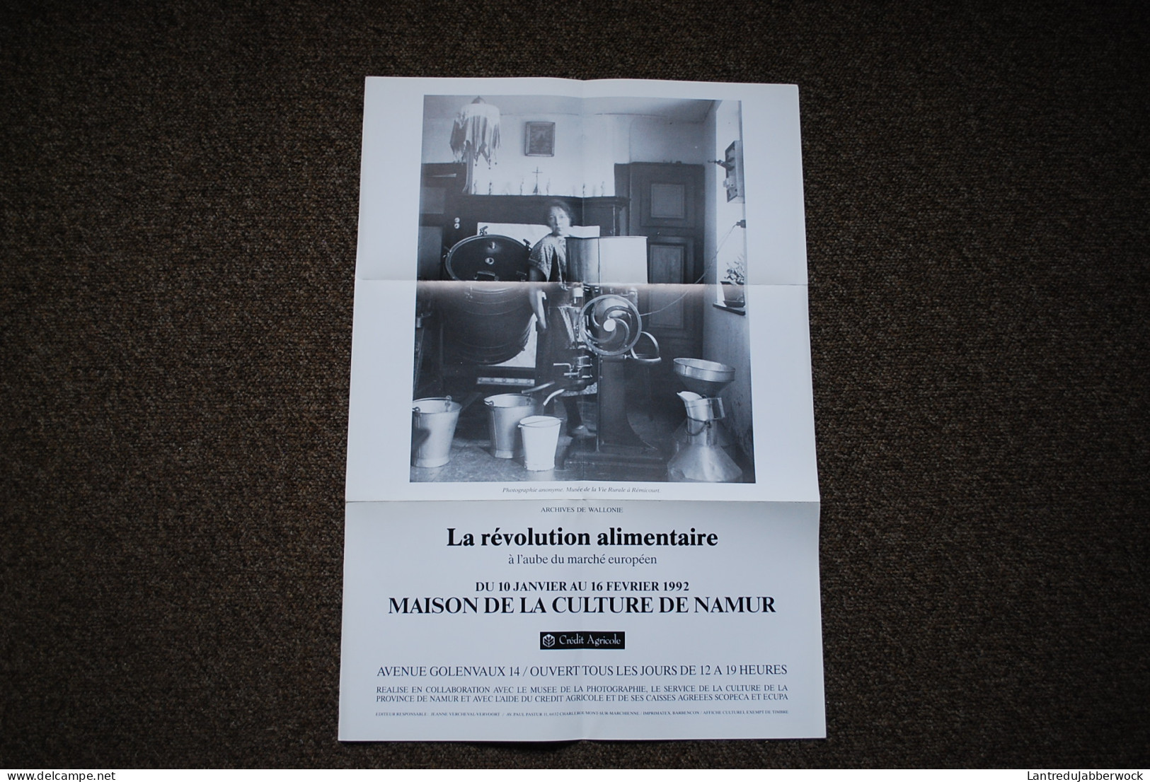 LA REVOLUTION ALIMENTAIRE Archives De Wallonie Régionalisme Brasserie Bière Industrie Laitière Sucrerie Abattoir Usine - Historia