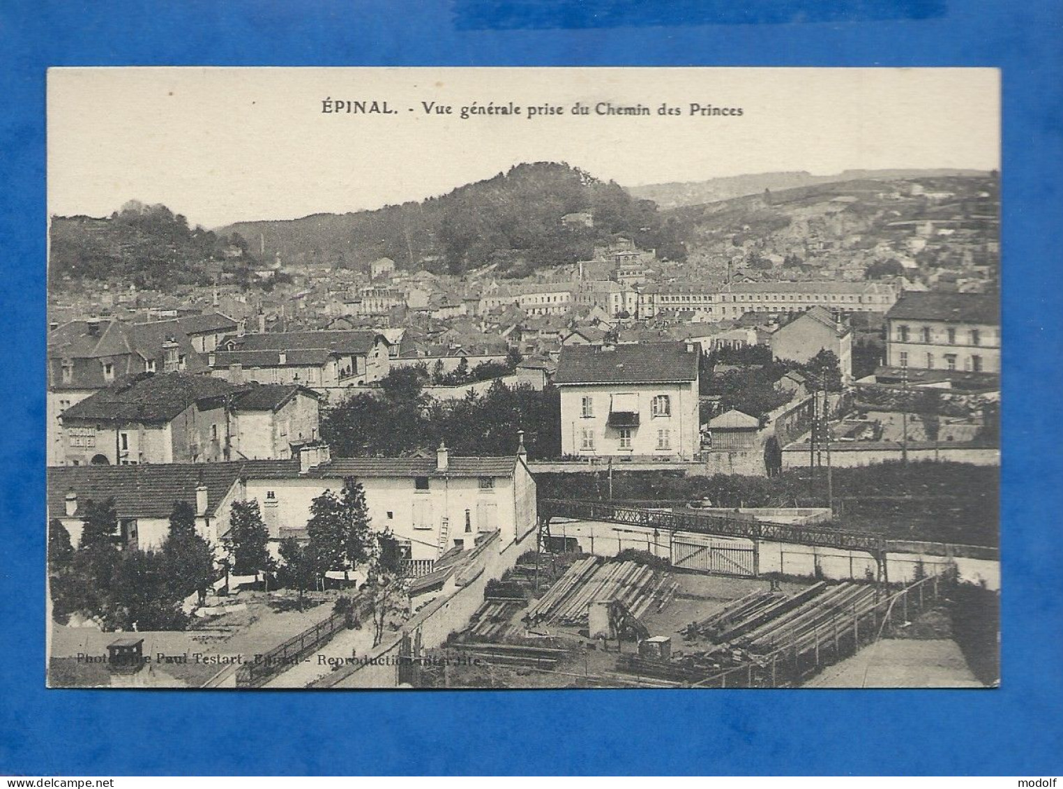 CPA - 88 - Epinal - Vue Générale Prise Du Chemin Des Princes - Circulée - Epinal