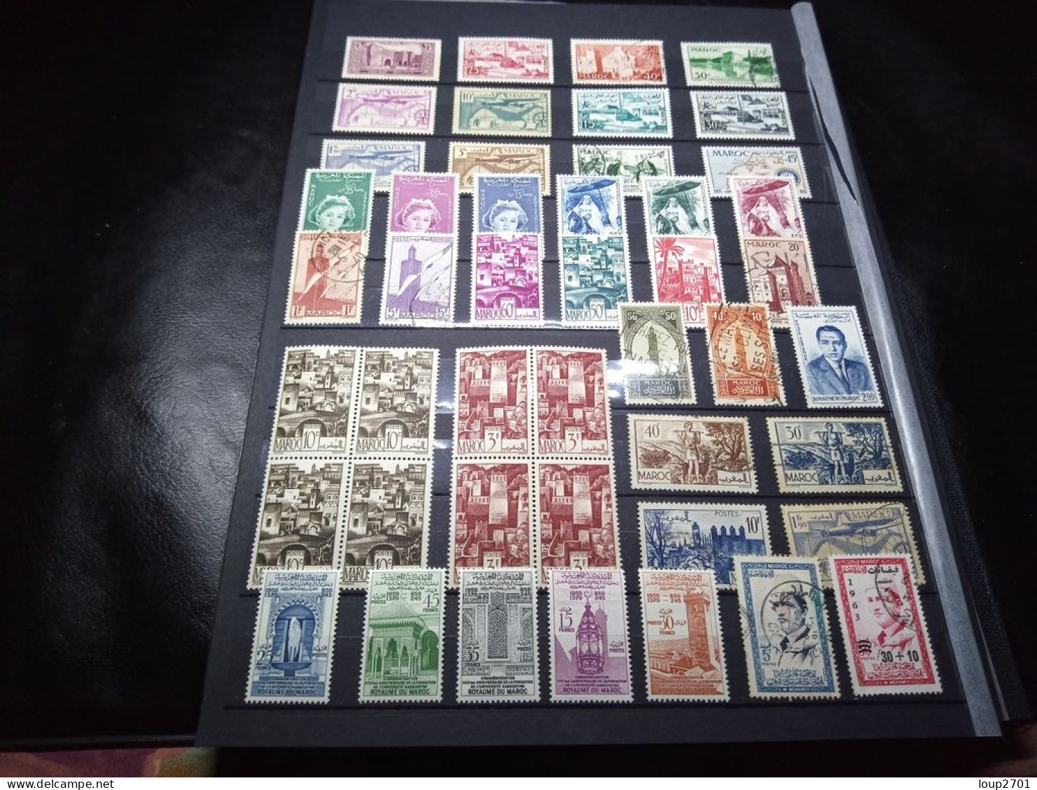 DM927 LOT FEUILLES COLONIES N / O A TRIER COTE++ DEPART 10€ - Collections (with Albums)