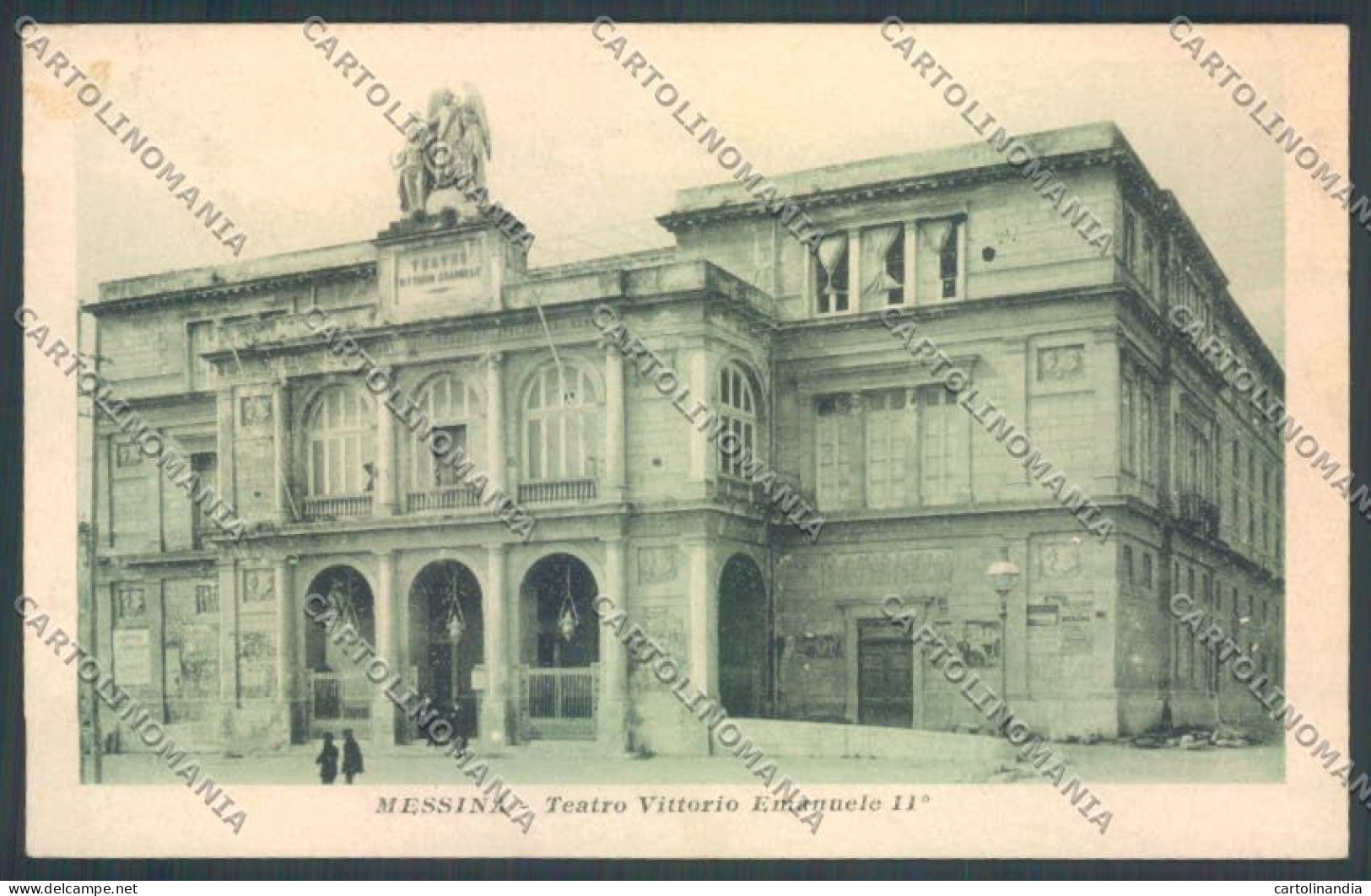 Messina Città Teatro Cartolina ZB9372 - Messina