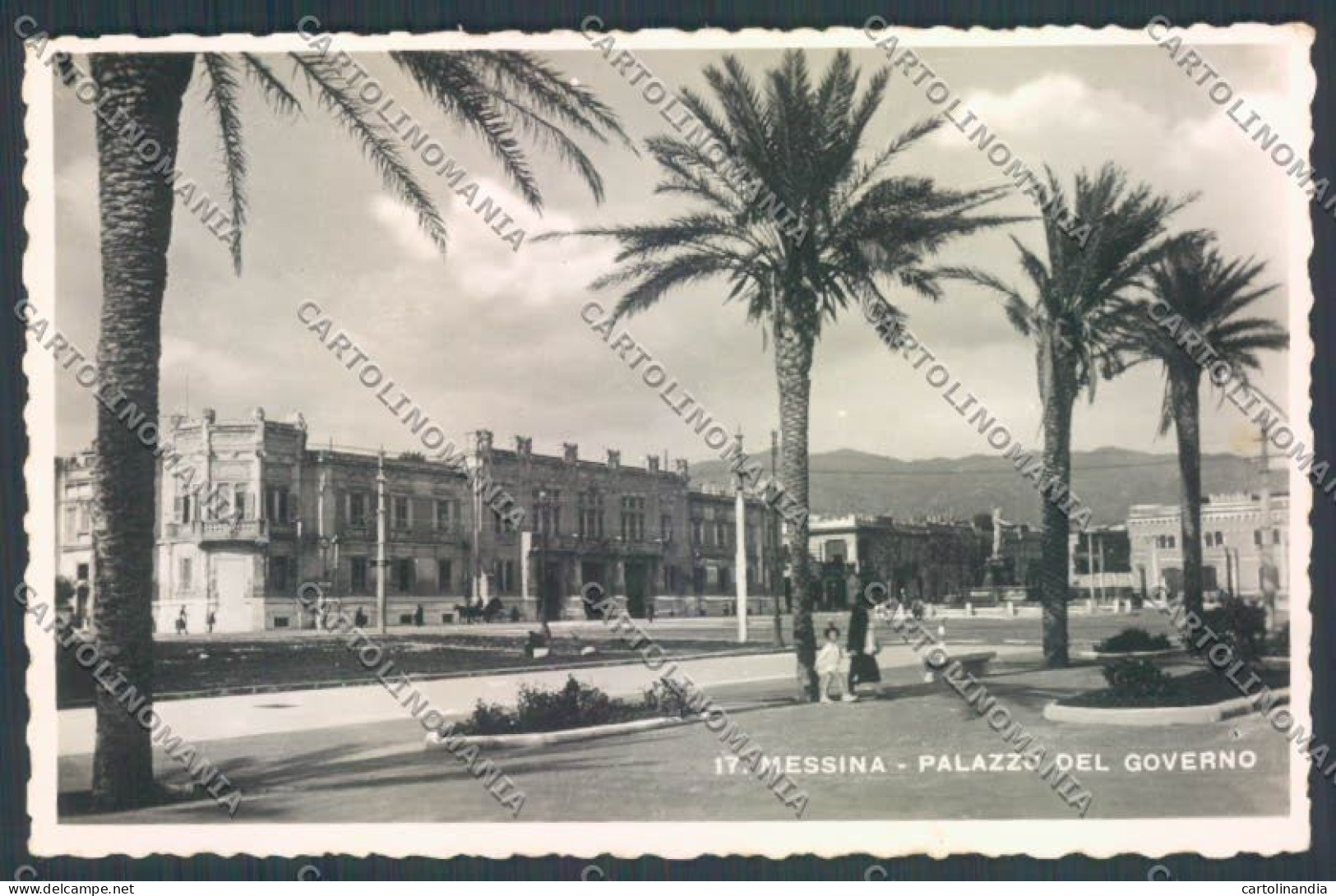 Messina Città Palazzo Governo Foto Cartolina ZB9378 - Messina