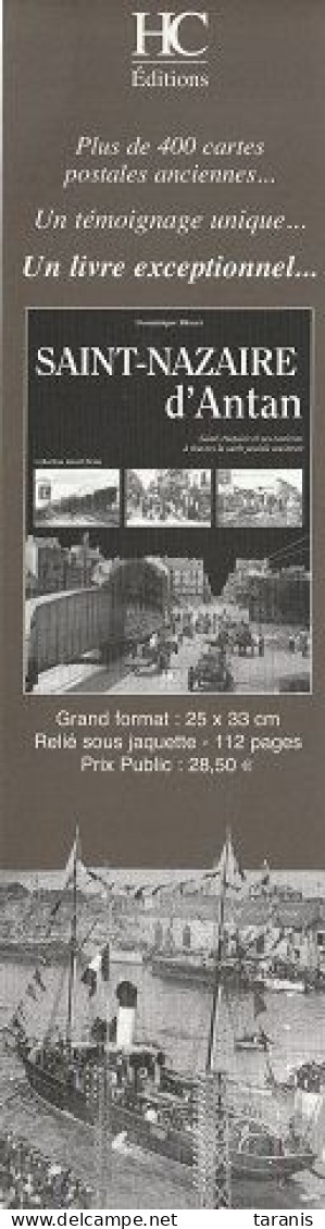 HC Editions - SAINT-NAZAIRE - MP TBon Etat (voir Scan) - Bladwijzers