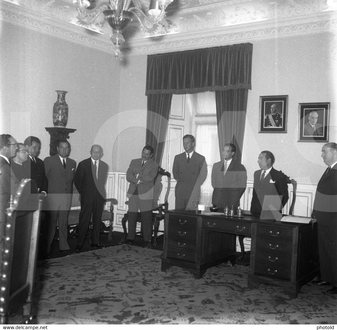 1963 POSSE NOVO PRESIDENTE CAMARA MUNICIPAL ALENQUER PORTUGAL 60mm SET NEGATIVE NOT PHOTO FOTO LCAS150 - Unclassified