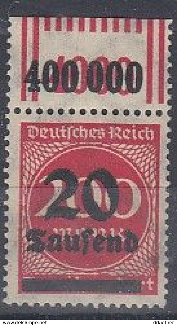 DR 282 I OR, Ungebraucht *, Aufdruckmarke, 1923 - Unused Stamps