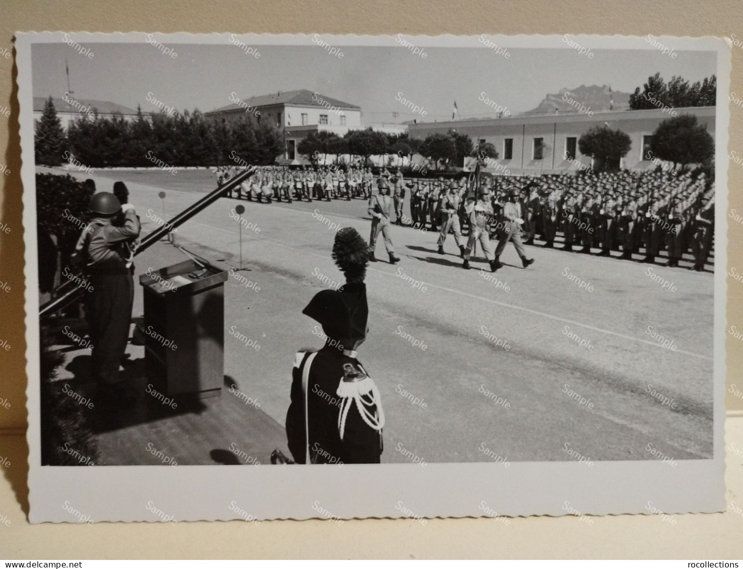 Italy Military Italia Militari ASCOLI PICENO Caserma Clementi. Cerimonia Per Il Giuramento 33° Corso A.U.C. 1963 - Kazerne