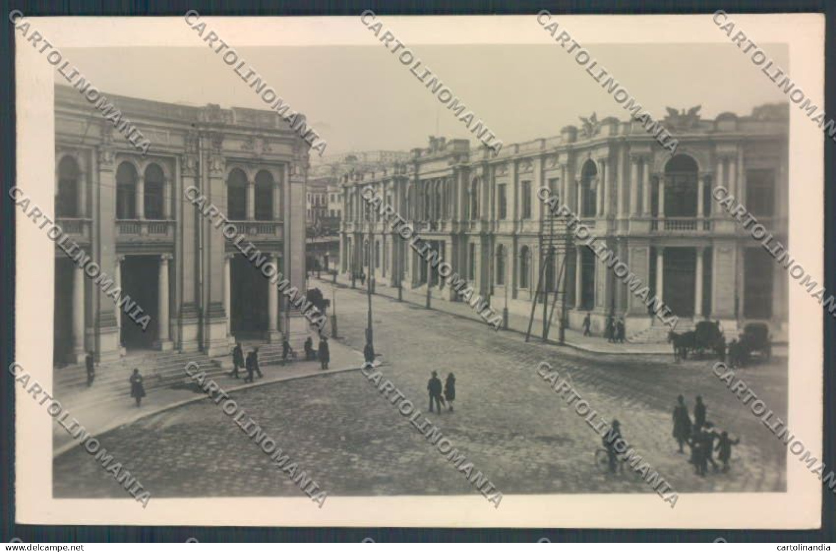 Messina Città Poste Foto Cartolina ZB9499 - Messina