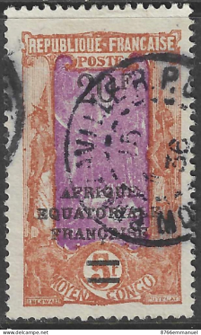 CONGO N°105 - Used Stamps