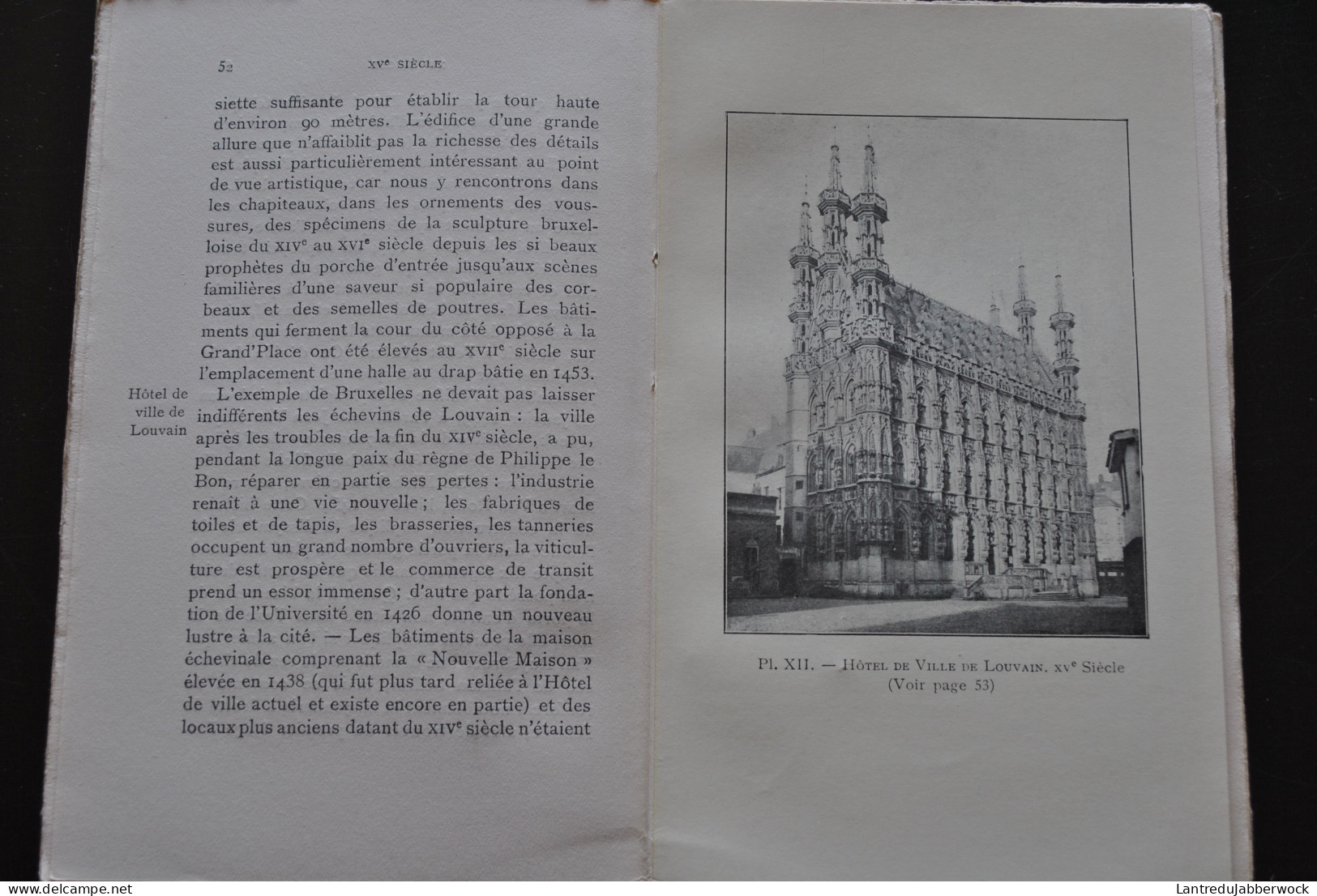 Edouard MICHEL Hôtels De Ville Et Beffrois De Belgique 1920 VAN OEST Régionalisme Vie Sociale économique Monument Civil - Belgium