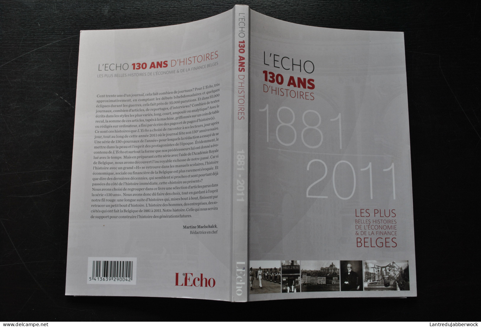 L'ECHO 130 ANS D'HISTOIRES  1881 2011 Les Plus Belles Histoires De L'économie Et De La Finance Belges  - België