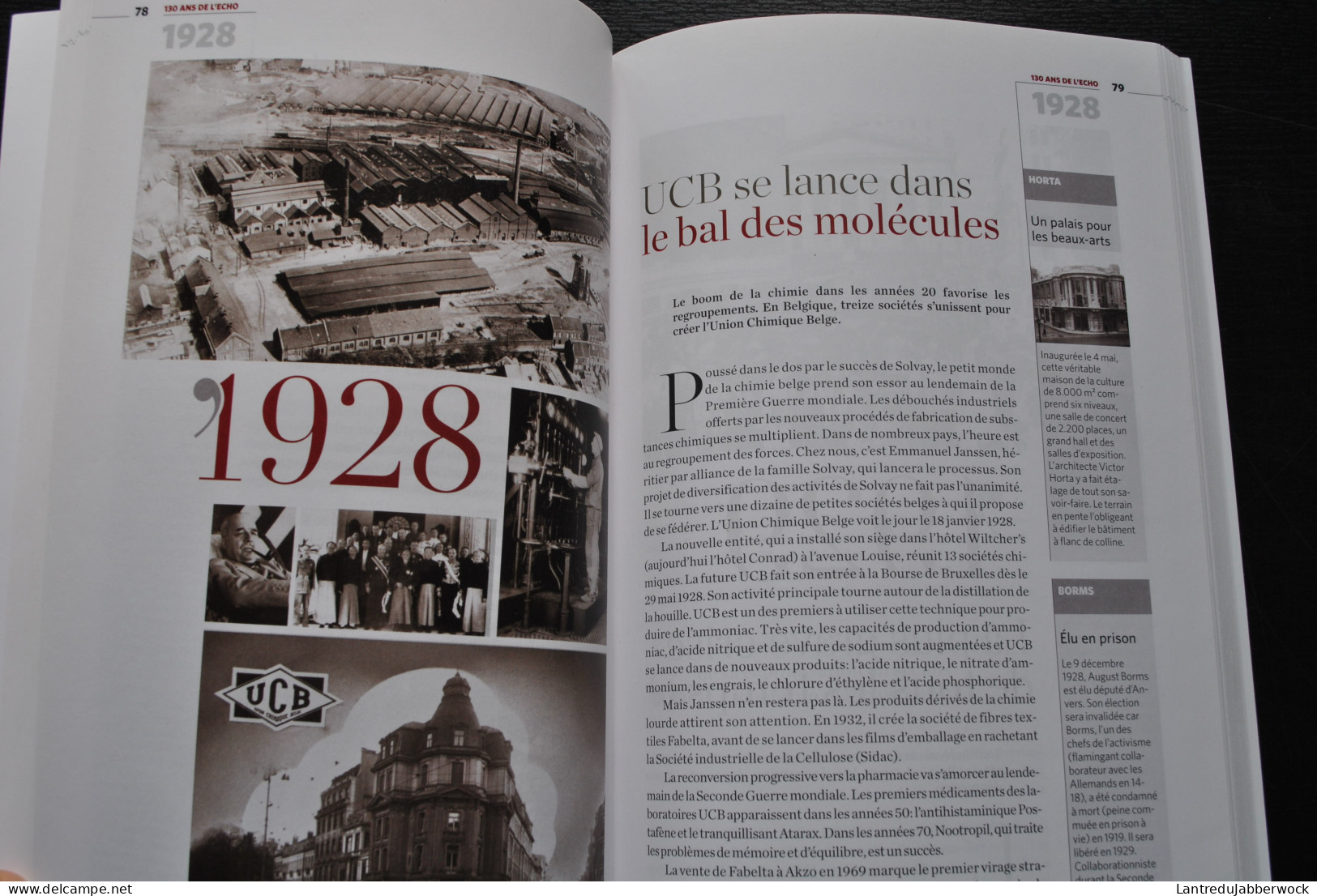 L'ECHO 130 ANS D'HISTOIRES  1881 2011 Les Plus Belles Histoires De L'économie Et De La Finance Belges  - België