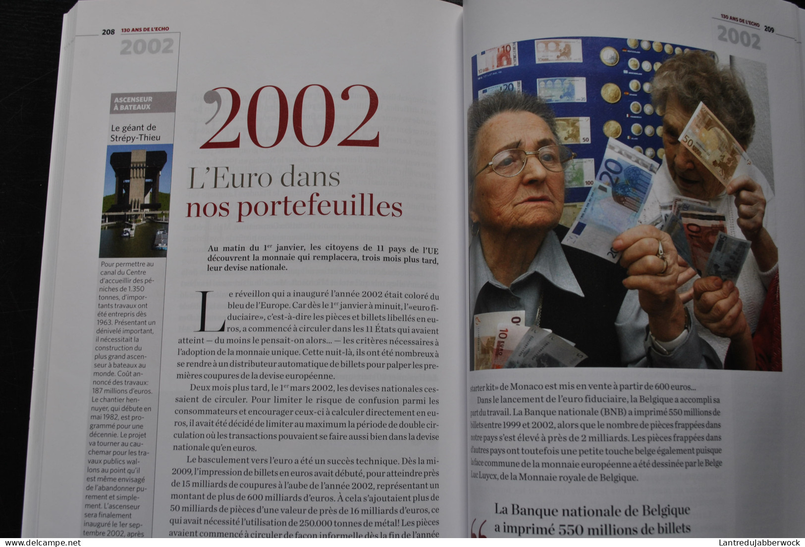 L'ECHO 130 ANS D'HISTOIRES  1881 2011 Les Plus Belles Histoires De L'économie Et De La Finance Belges  - België