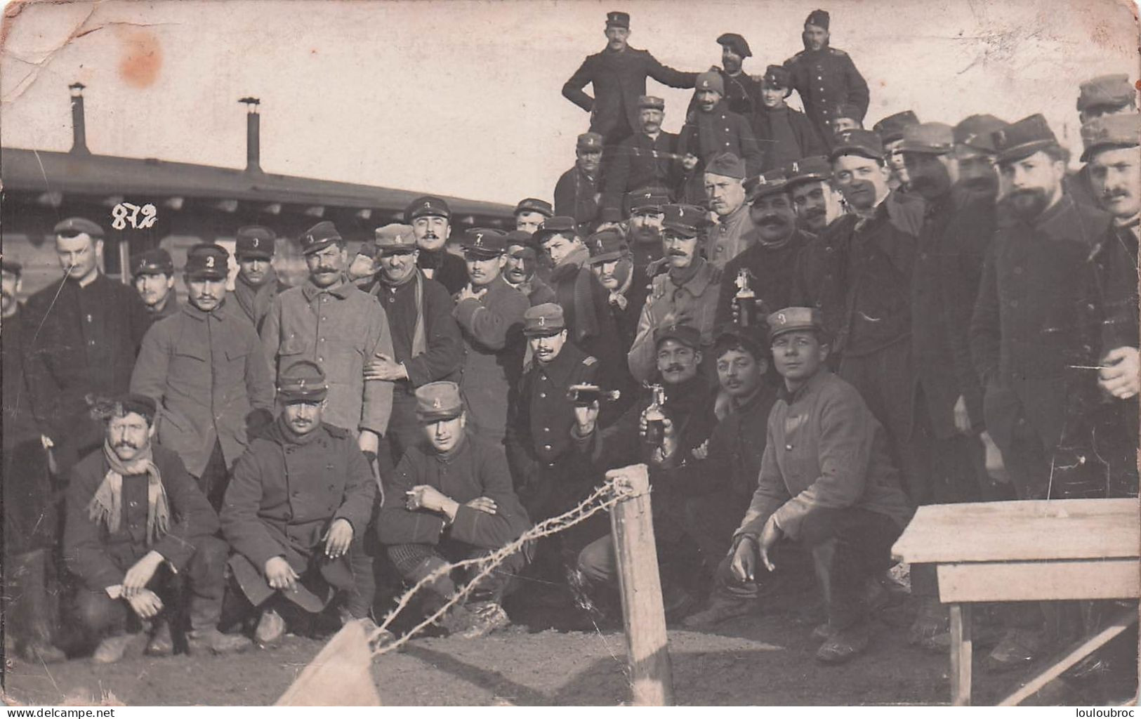 CARTE PHOTO HAMMELBURG TRUPPENUBUNSPLATZ  1916 - Guerra 1914-18