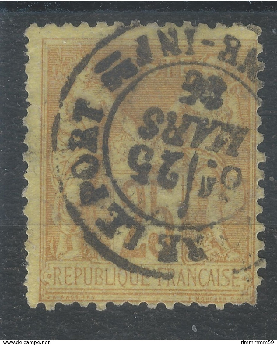 Lot N°82757   N°92, Oblitéré Cachet à Date De LE HAVRE-PORT "SEINE-INFre" - 1876-1898 Sage (Type II)