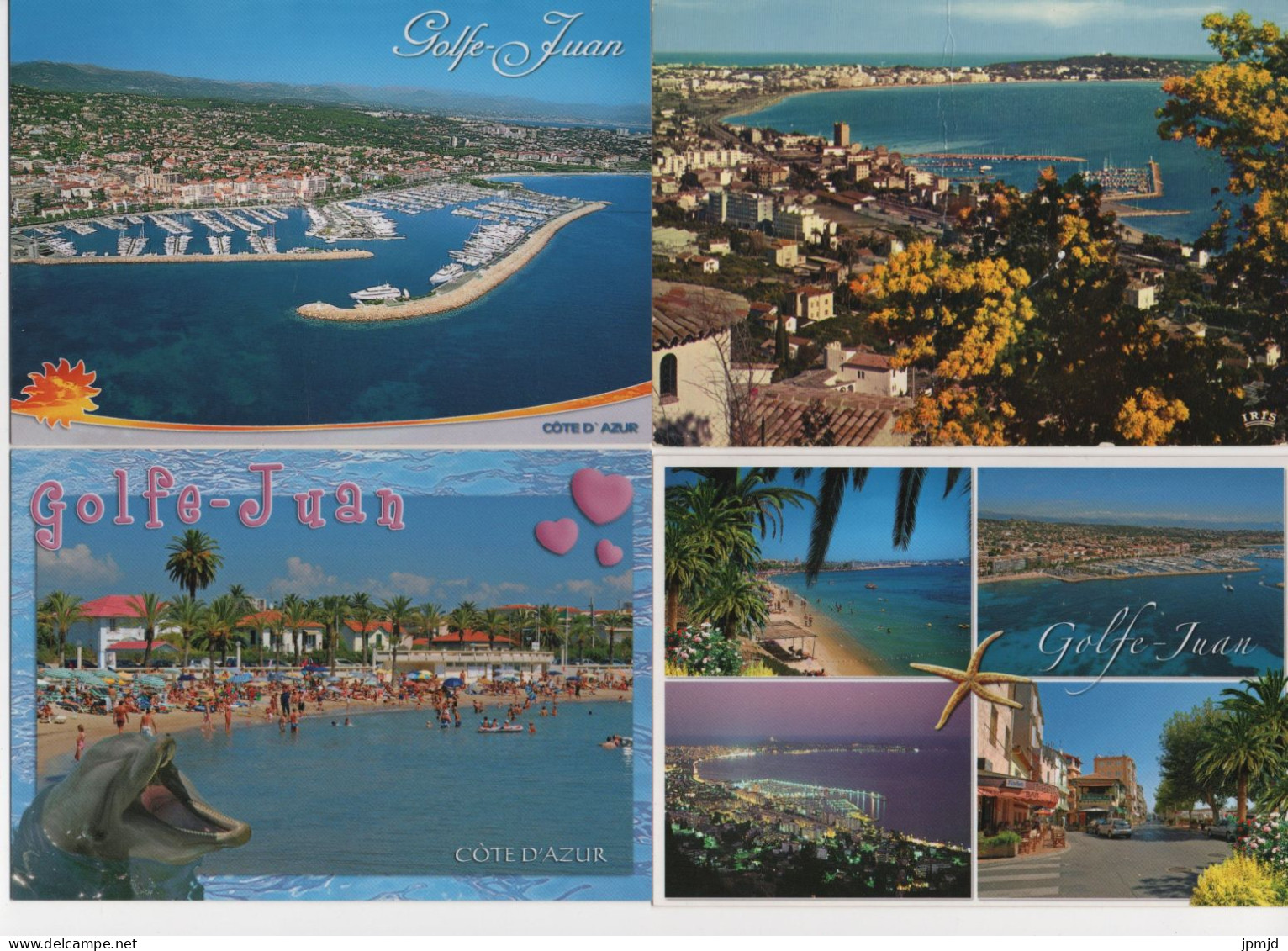 06 - GOLFE JUAN -  Lot De 7 Cartes Postales En Tbe - Toutes Scannées - (R011) - Vallauris