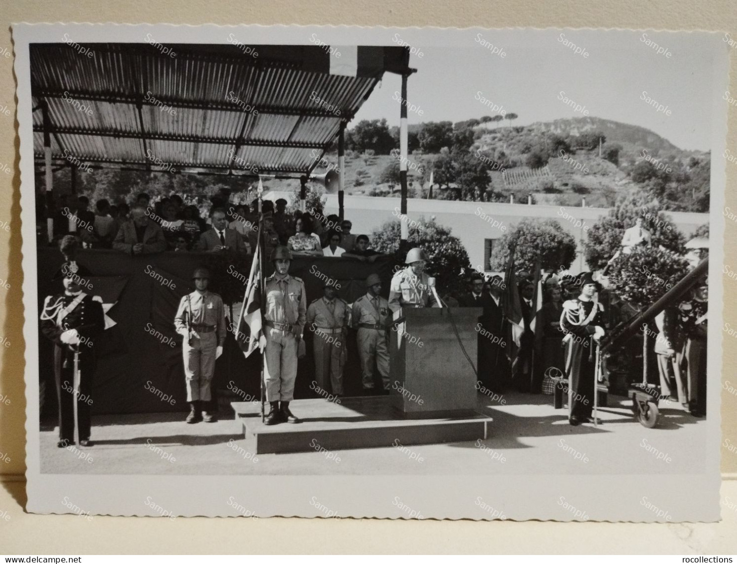 Italy Military Italia Militari ASCOLI PICENO Caserma Clementi. Cerimonia Per Il Giuramento 33° Corso A.U.C. 1963 - Kasernen