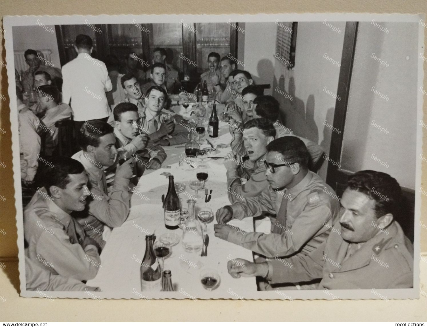 Italy Military Italia Militari ASCOLI PICENO 04.09.1963 Cena D'Addio Del 2° Pl., 2° Cp. - Kasernen